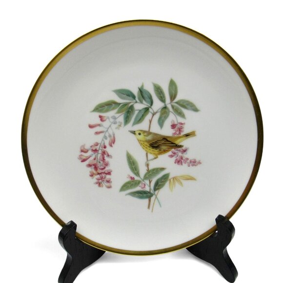 Hutschenreuther AUDUBON Bird Decorative PLATES Set of 4 Bavaria Germany 8 Inches - Picture 9 of 11